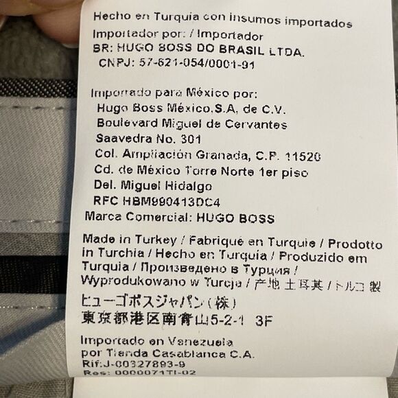 BOSS Hugo Boss Giro 100% Virgin Wool Slim Fit Dress Pants Gray Knit Flat Front 3 - Picture 10 of 13